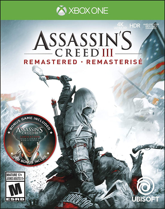 Assassin's Creed III (3) Remastered - XBOX ONE