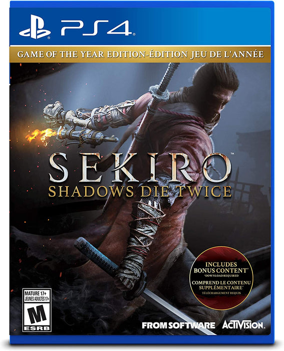 Sekiro: Shadows Die Twice - Game of the Year Edition - PlayStation 4