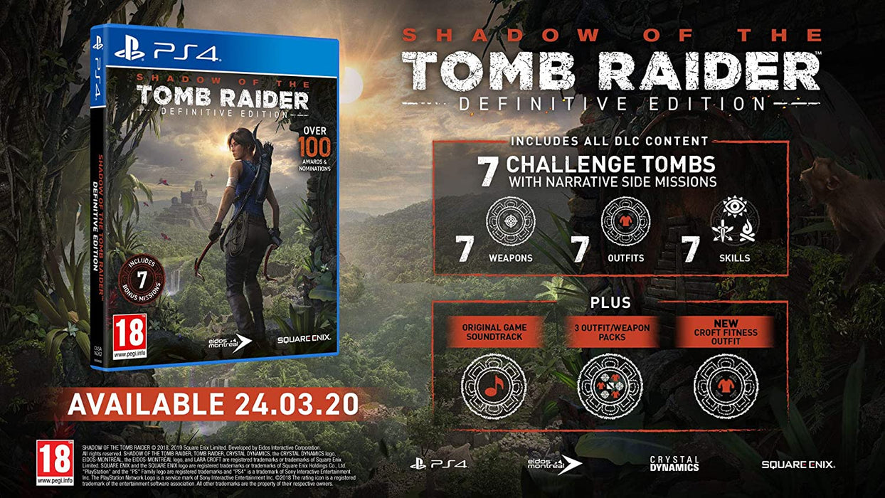 Shadow of the Tomb Raider Definitive Edition ps4