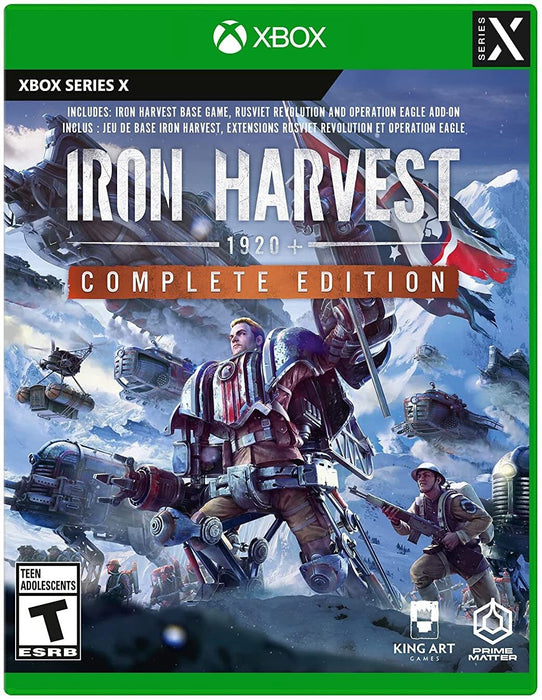 Games Amazon Canada Xbox Series X Pre Order Iron Harvest Complete