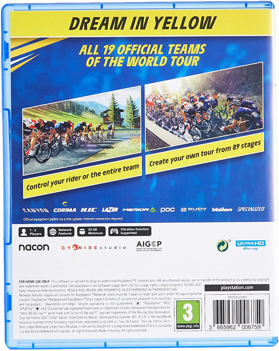 Tour de France 2021 - PS5 [PEGI IMPORT]