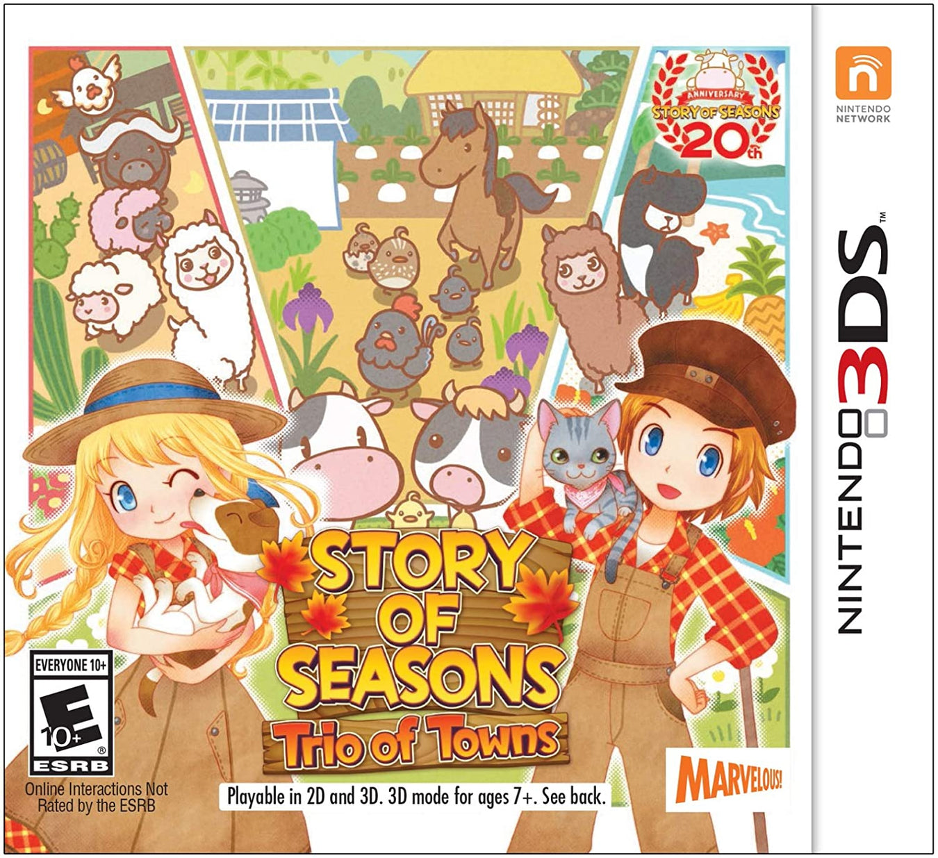 STORY OF SEASONS 3DS GAMES BACK IN STOCK!