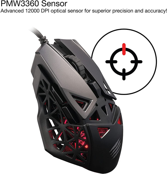 Mad Catz M.O.J.O. M1 Lightweight Optical Gaming Mouse (SHIPS FREE IN CANADA ONLY)