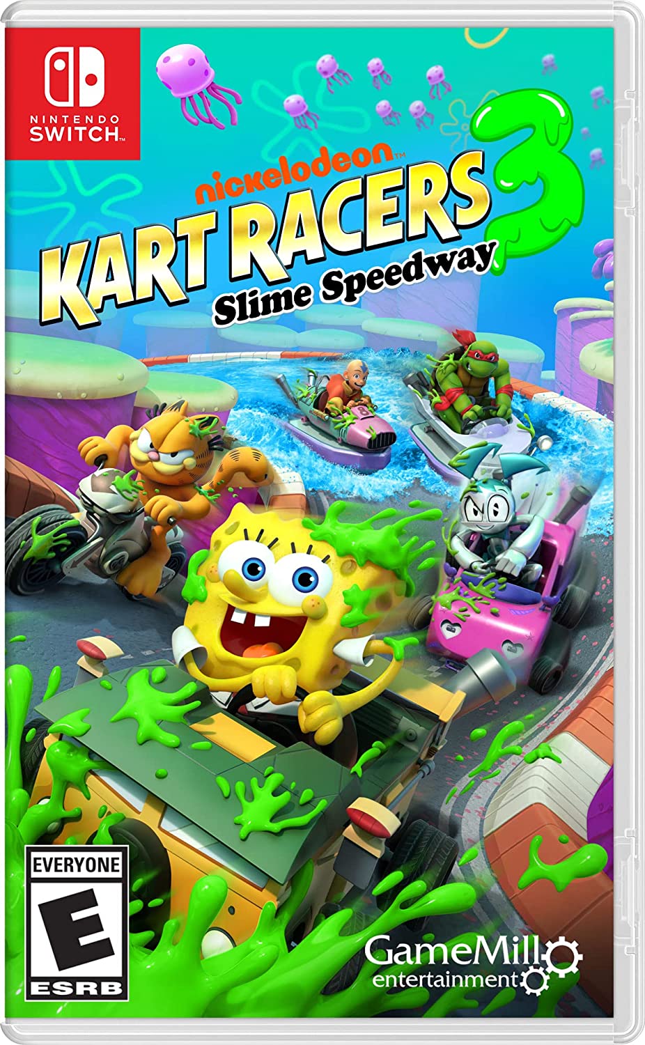 NICKELODEON KART RACERS 3 SLIME SPEEDWAY SWITCH — VIDEOGAMESPLUS.CA