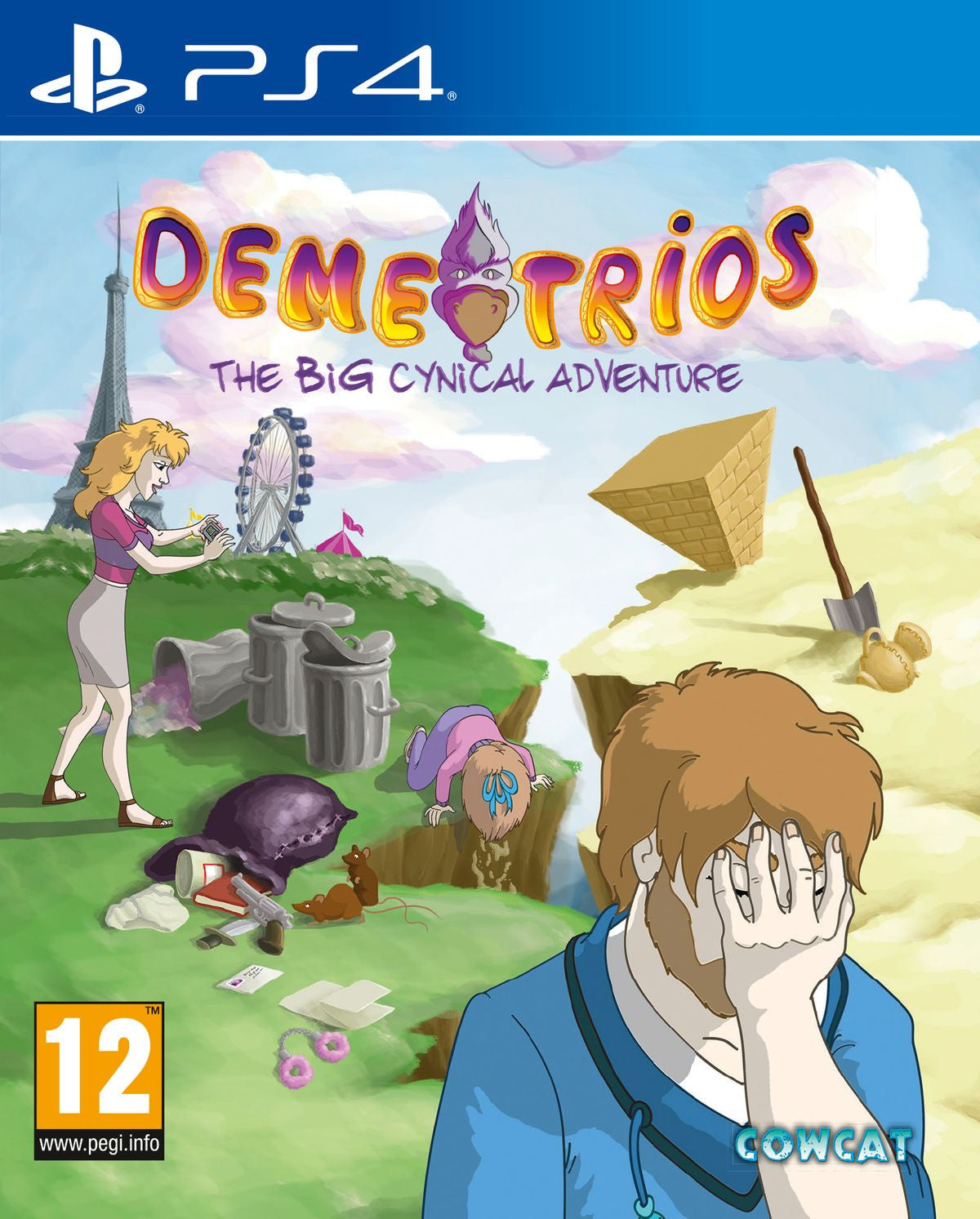 Demetrios The Big Cynical Adventure Replastered | PS5 - Steelbook Jeux Vidéo