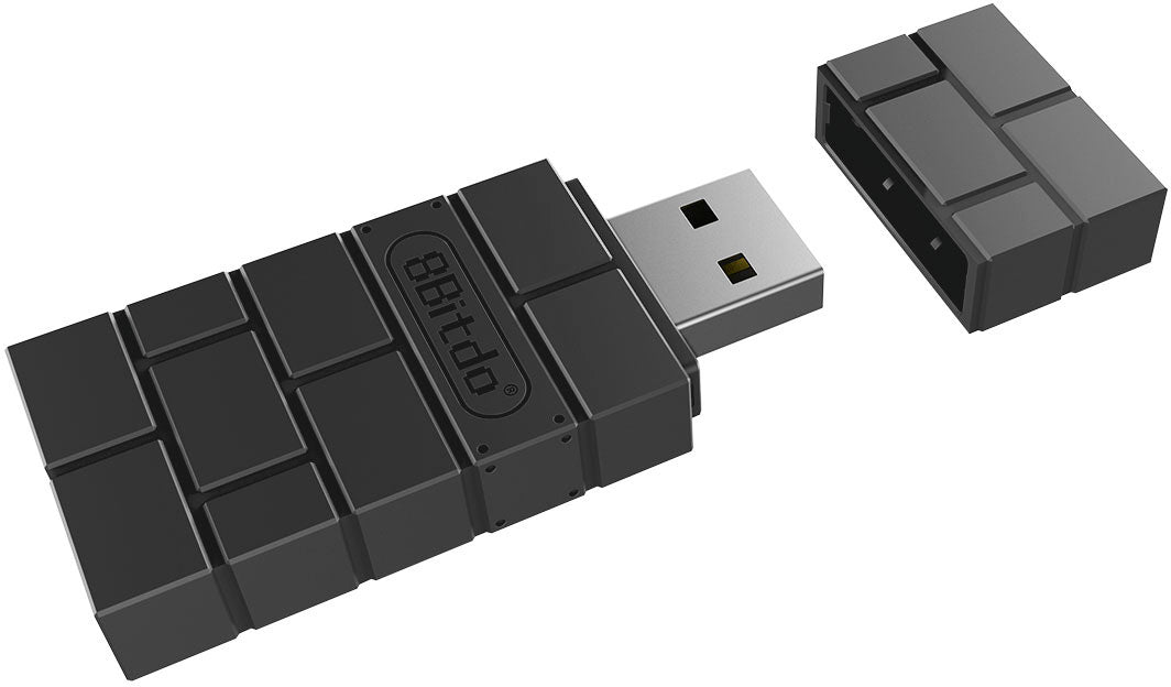 8BITDO USB WIRELESS ADAPTER 2 (BLACK)