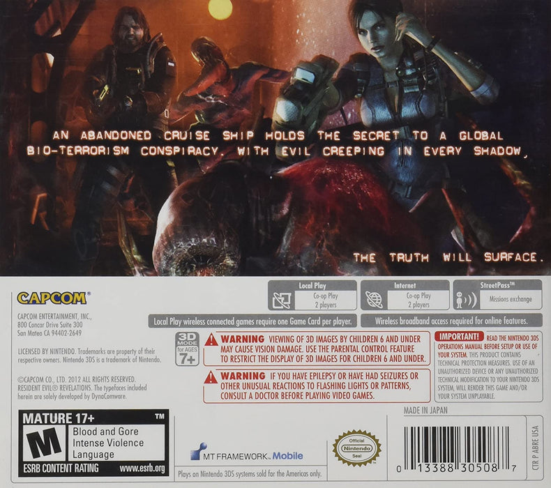 Resident Evil: Revelations 3DS —