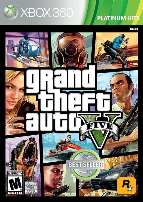 Grand Theft Auto V (5) - XBOX 360 (Region Free)