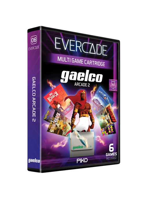 Evercade Jaleco Arcade Cartridge 1 [A5] & Evercade Gaelco (Piko) Arcade Cartridge 2 [A6] Combo Pack [ FREE SHIPPING ]