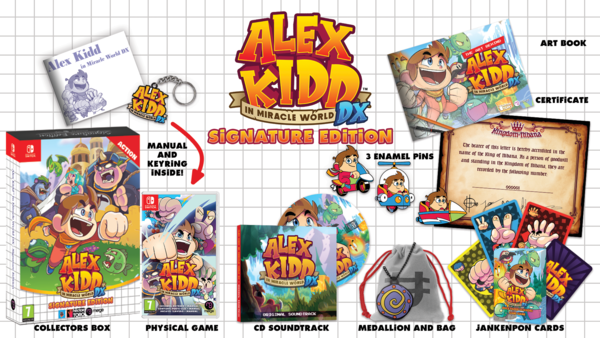 Alex Kidd in Miracle World DX [SIGNATURE EDITION] - SWITCH