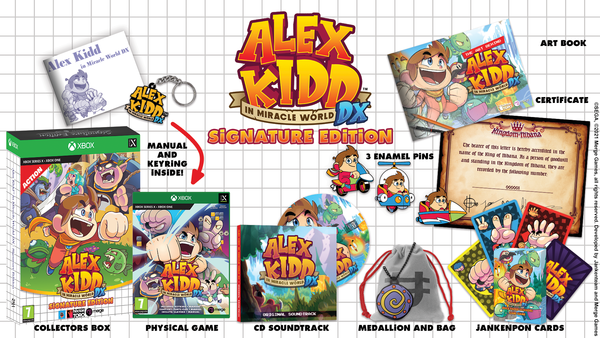 Alex Kidd in Miracle World DX [SIGNATURE EDITION] - XBOX SMART - SERIES X & XB1