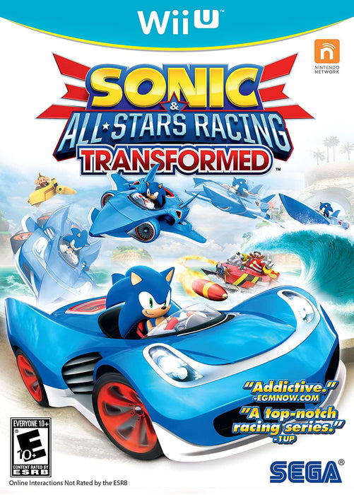 Sonic & All-Stars Racing Transformed (Nintendo Selects) - Wii U