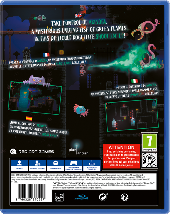 AKINOFA PS4 EURO OCCASION (GAME IN ENGLISH) (RED ART GAMES) 3760328370557 AKINOFA PS4 EURO OCCASION (GAME IN ENGLISH) (RED ART GAMES) 3760328370557