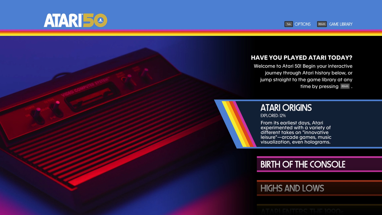 Atari 50 : The Anniversary Celebration - XBOX ONE / XBOX SERIES X