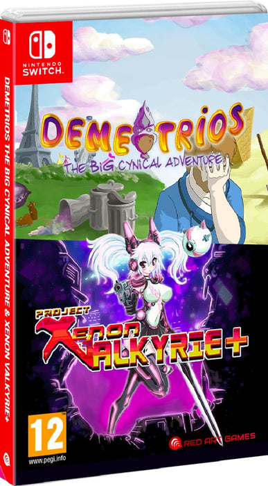 Demetrios the Big Cynical Adventure and Xenon Valkyrie+ - SWITCH [RED ART GAMES]