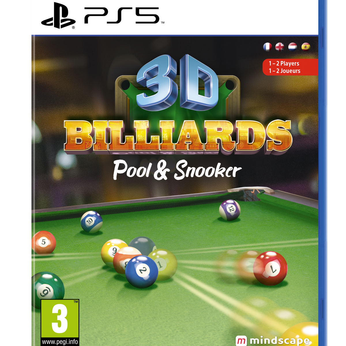 3D Billiards Pool and Snooker PEGI IMPORT