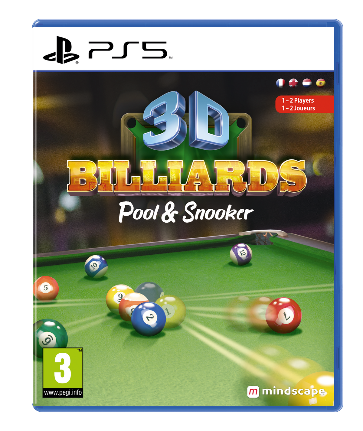 3D Billiards Pool and Snooker [PEGI IMPORT] - PS5 — VIDEOGAMESPLUS.CA