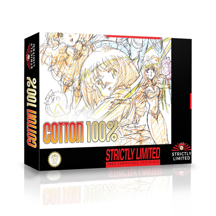 COTTON 100% - SNES NTSC COMPATIBLE GAME [STRICTLY LIMITED GAMES]