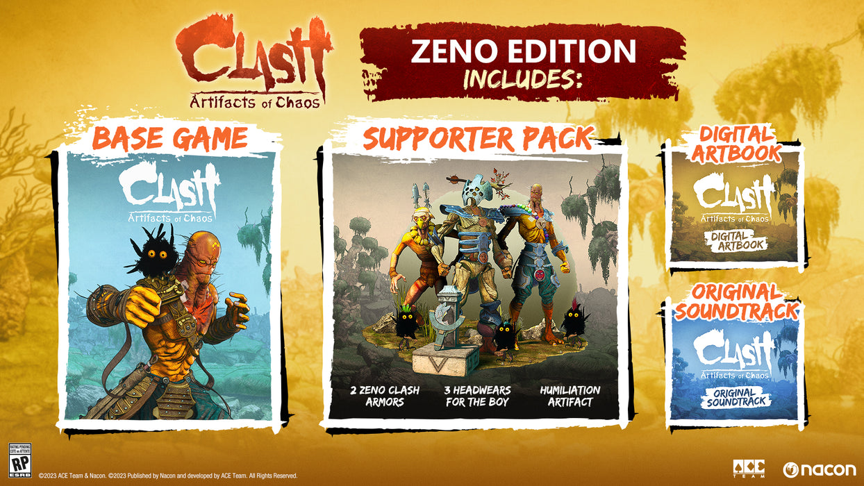 CLASH ARTIFACTS OF CHAOS ZENO EDITION - PS4