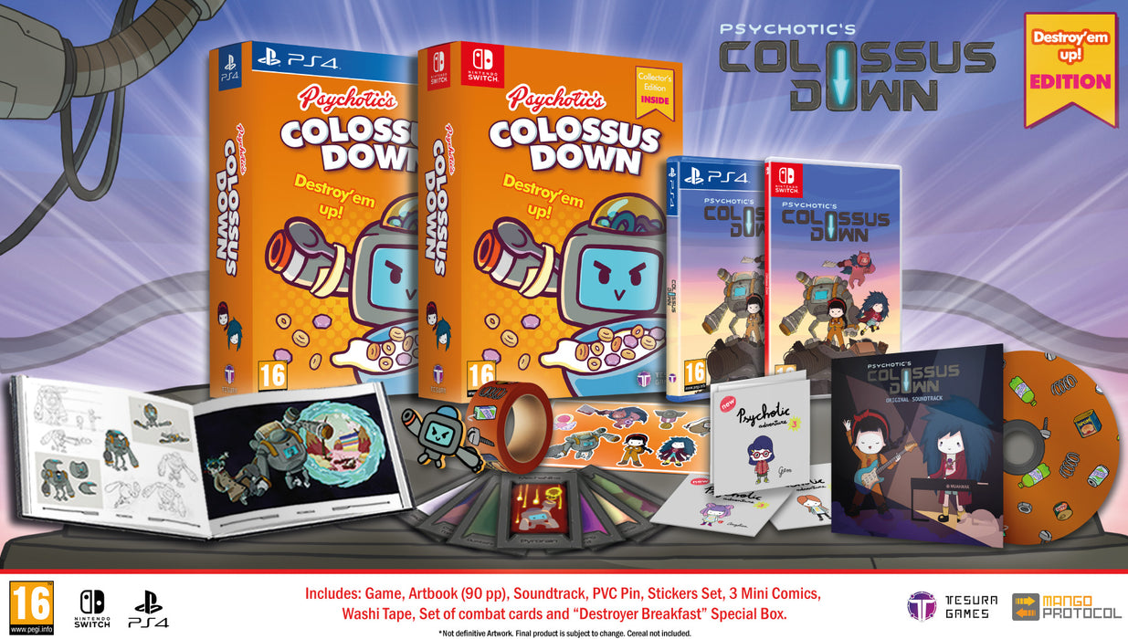 Colossus Down [Destroy’em Up Edition] - PS4 [PEGI IMPORT]