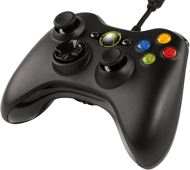 Xbox 360 Wired Controller Black Generic - 360