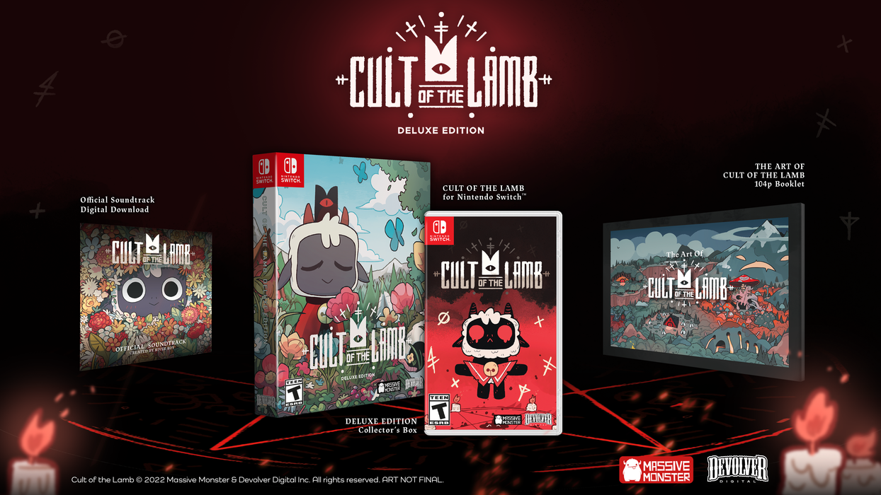 CULT OF THE LAMB DELUXE EDITION - SWITCH