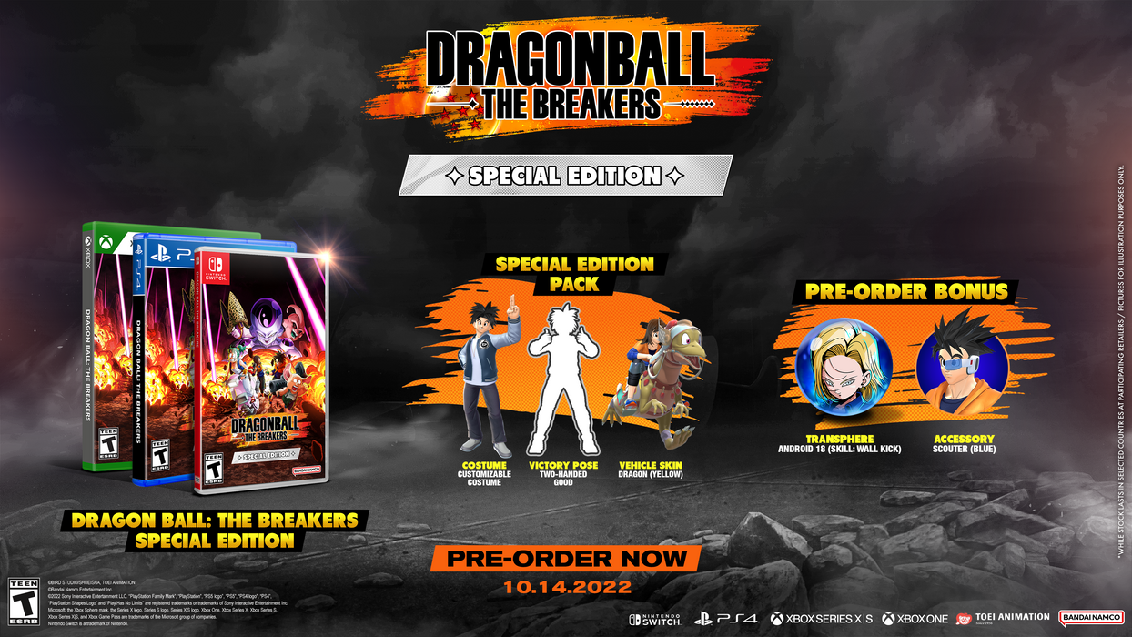 DRAGON BALL: THE BREAKERS SPECIAL EDITION - SWITCH