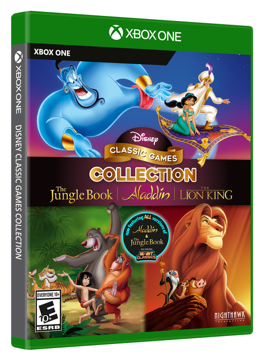 Disney Classic Games Collection : Aladdin, The Lion King, and The Jungle Book - XBOX ONE