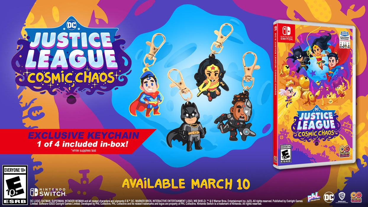 DC'S JUSTICE LEAGUE COSMIC CHAOS - SWITCH