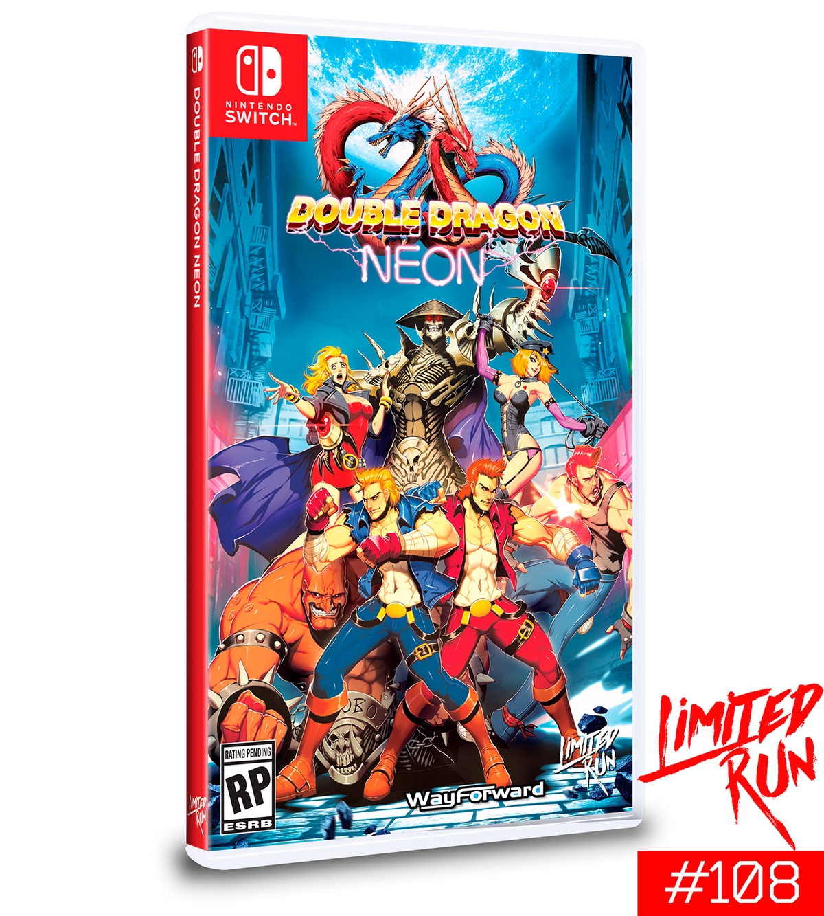 Nintendo Switch DOUBLE DRAGON NEON Nintendo Switch Double Dragon Neon [LIMITED RUN GAMES #108] - SWITCH