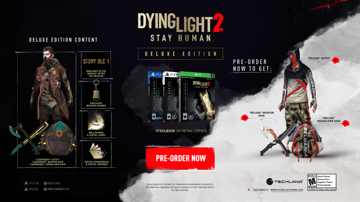 Dying Light 2 Stay Human [DELUXE EDITION] - XBOX ONE / XBOX SERIES X