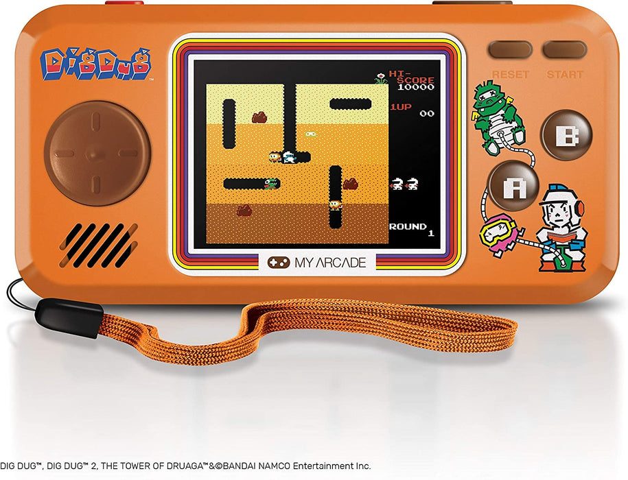 My Arcade Pocket Player Dig Dug VIDEOGAMESPLUS CA My Arcade Pocket Player Dig Dug VIDEOGAMESPLUS CA