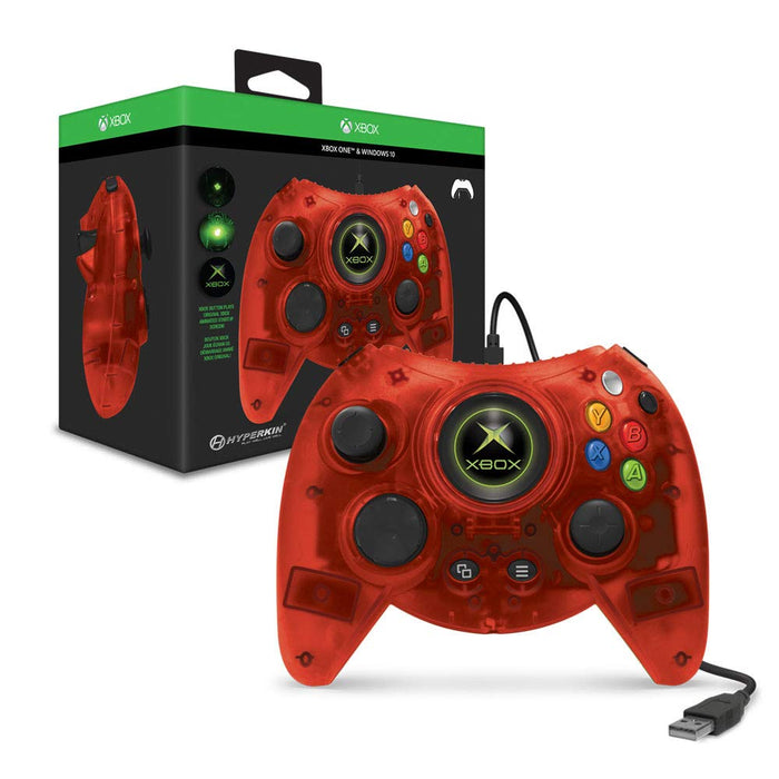 Hyperkin THE DUKE [Red] Throwback Controller for Xbox One and PC