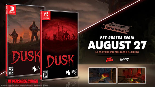 DUSK [LIMITED RUN GAMES #118] - SWITCH