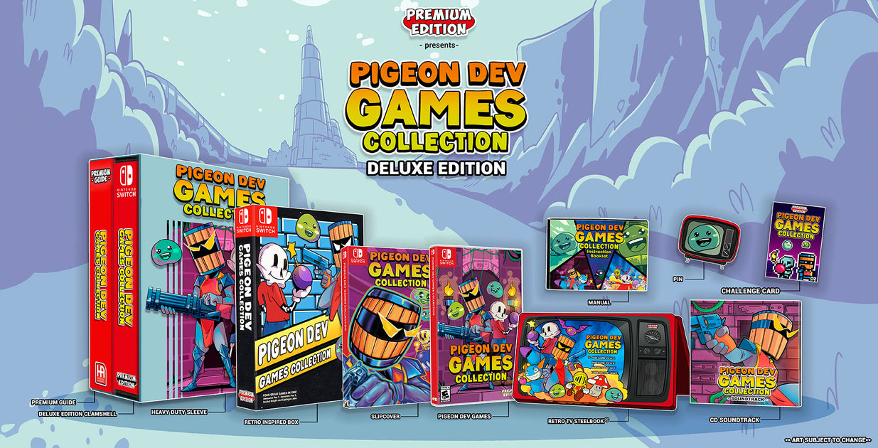 PIGEON DEV GAMES COLLECTION RETRO (PREMIUM EDITION 02) – Nintendo Switch – NEUF US