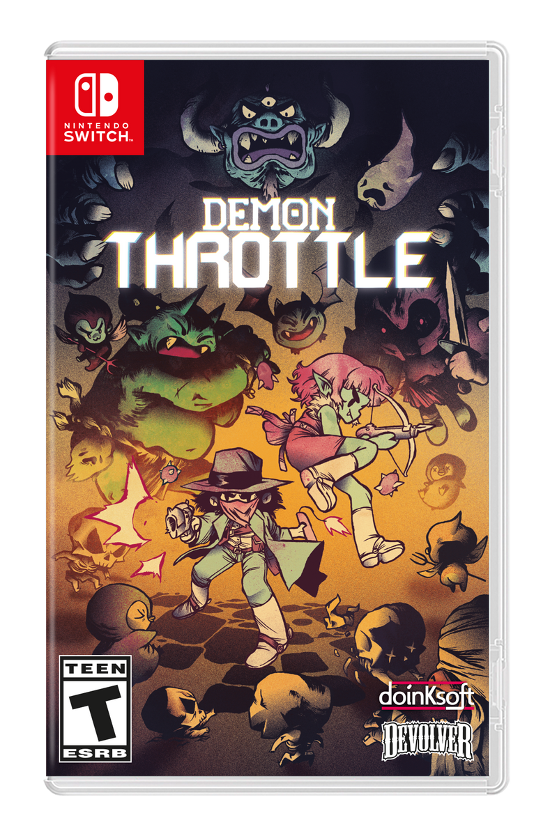 DEMON THROTTLE パッケージ版 限定版 スイッチ Switch Demon-Throttle-NSW-2D-