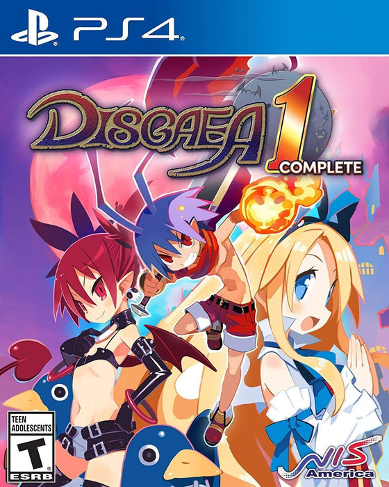 Disgaea 1 Complete [Launch Edition w/ Bonus Reverse Cover] - PS4