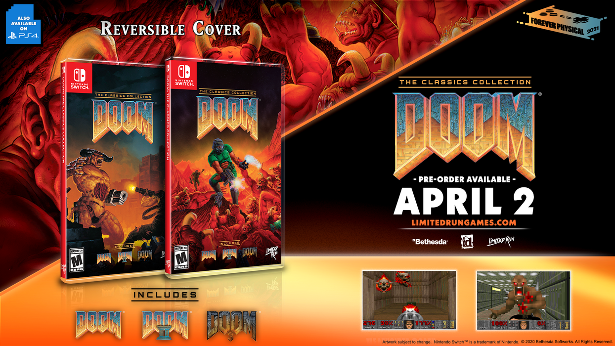 DOOM: The Classics Collection [LIMITED RUN GAMES #102] - SWITCH