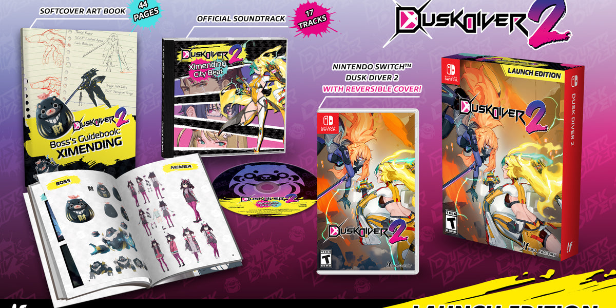 Dusk Diver 2 [LAUNCH EDITION] - SWITCH — VIDEOGAMESPLUS.CA
