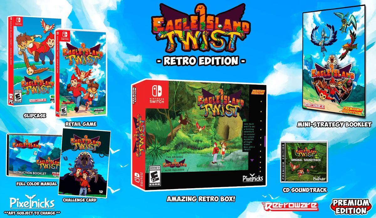 Jeu Nintendo Switch Eagle Island Twist + Premium Edition - Neuf Scellé, Multilingue
