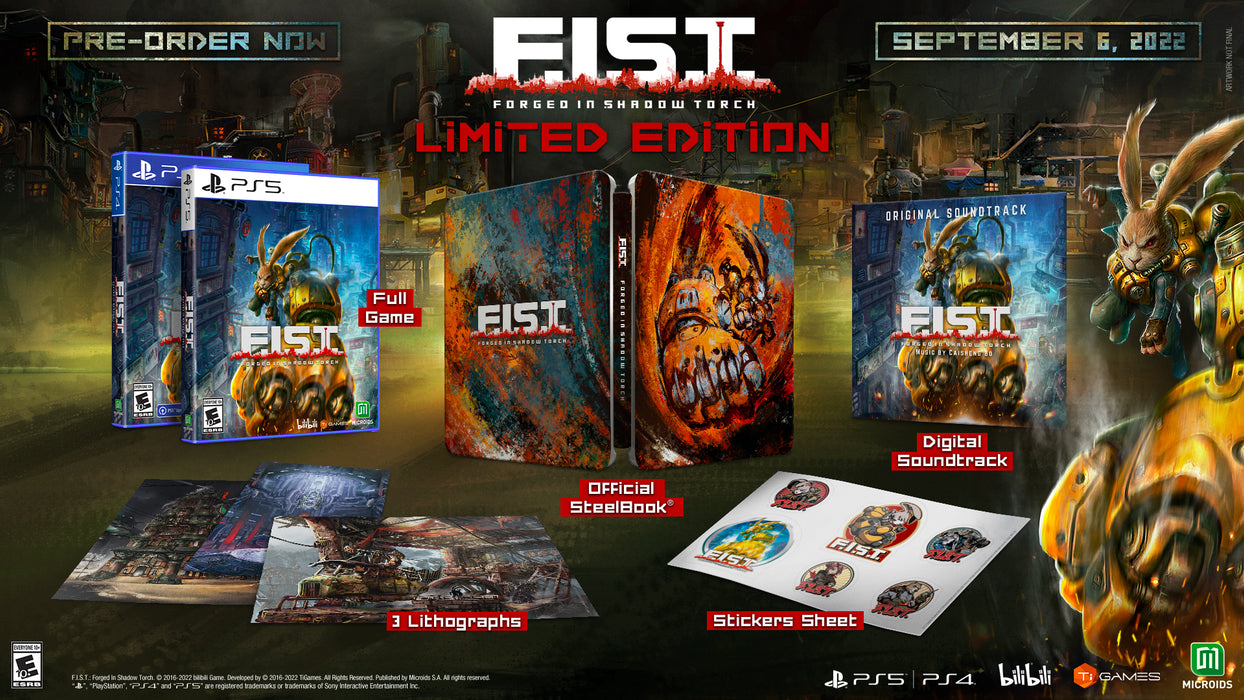FIST FORGED IN SHADOW DAY ONE EDITION - PS5