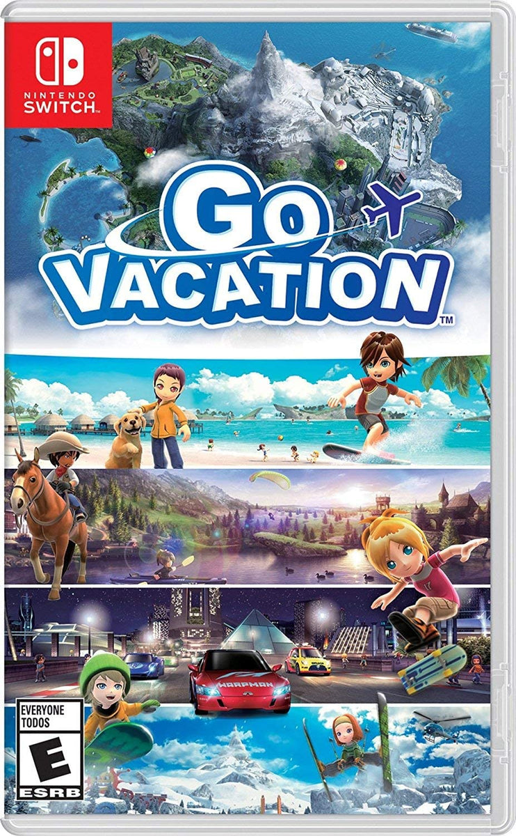 Nintendo Switch GO VACATION Go Vacation - Nintendo Switch — VIDEOGAMESPLUS.CA