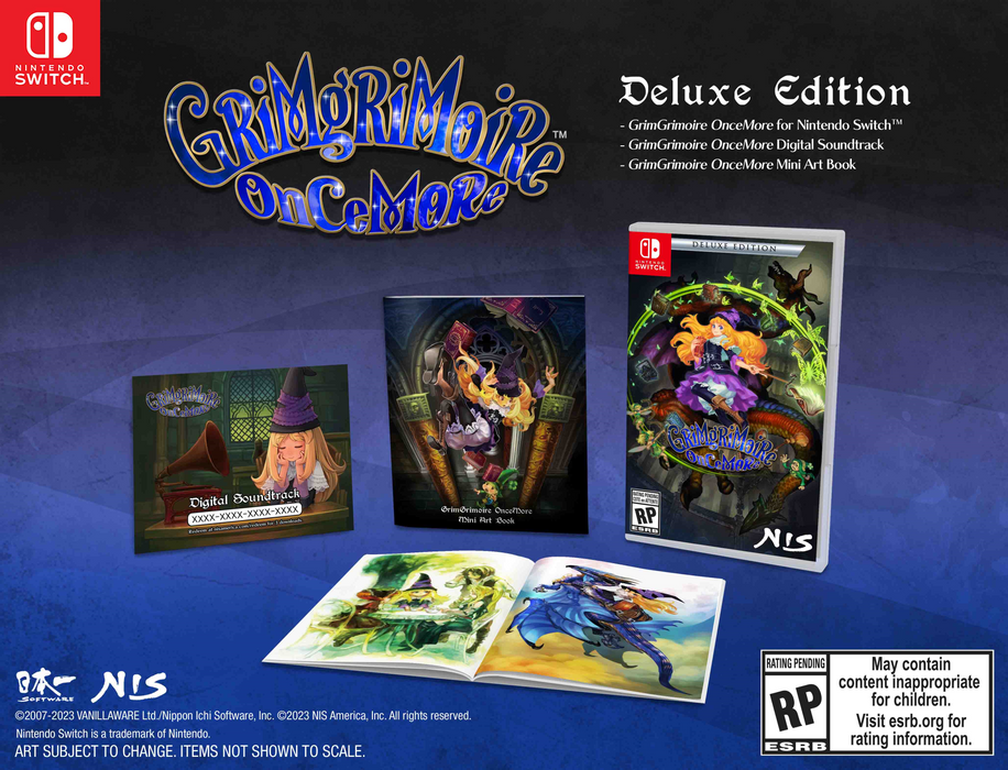 GRIMGRIMOIRE ONCEMORE DELUXE EDITION - SWITCH