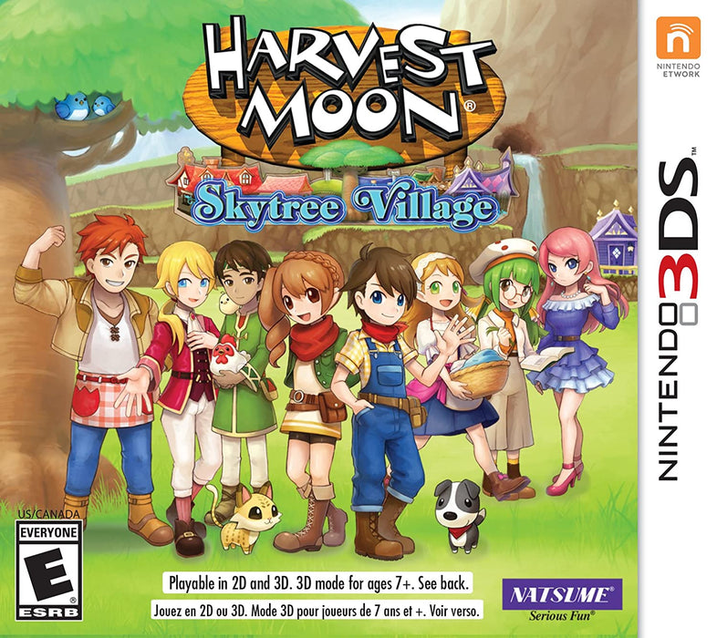 Harvest Moon Sky Tree Village - 3DS