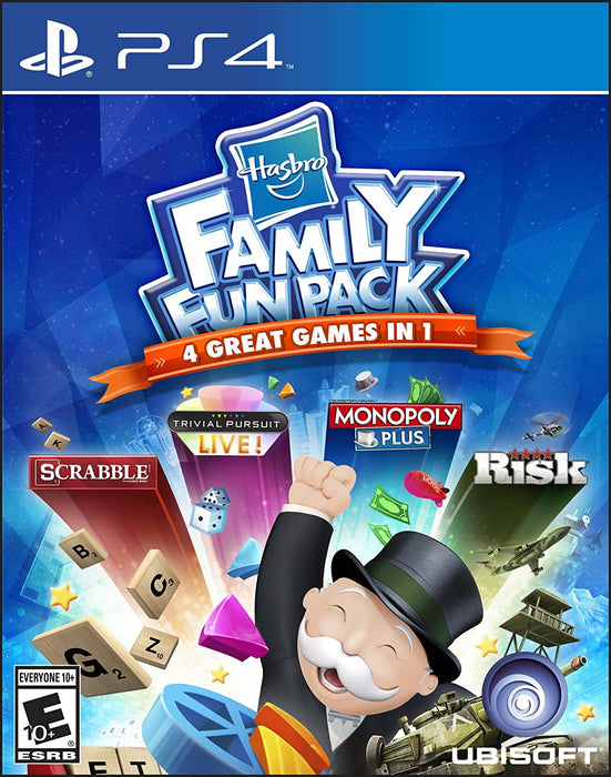 Hasbro Family Fun Pack 4 Great Games in 1 - PS4