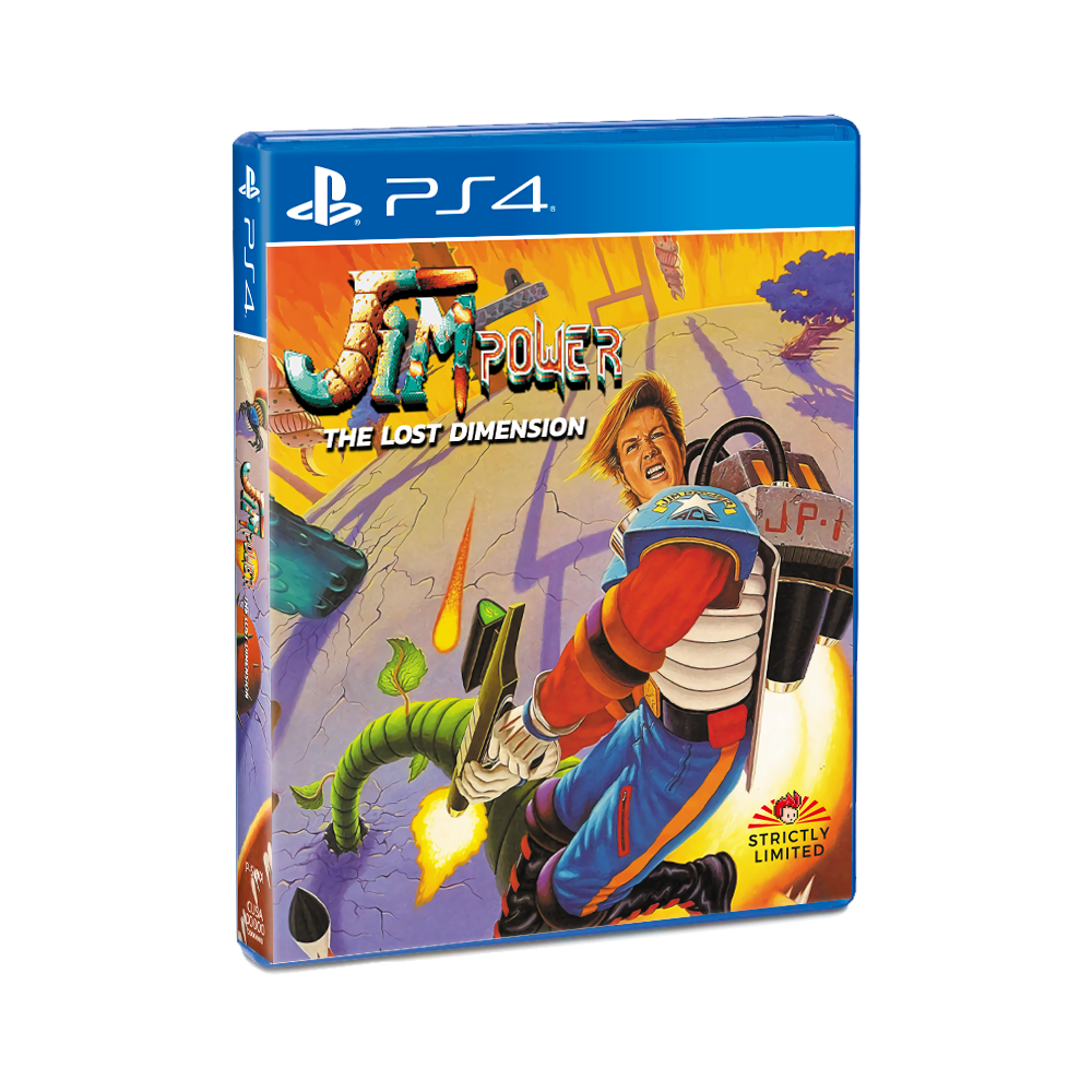 Jim Power: The Lost Dimension - PlayStation 4 [Strictly Limited Jim Power: The Lost Dimension - PlayStation 4 [Strictly Limited