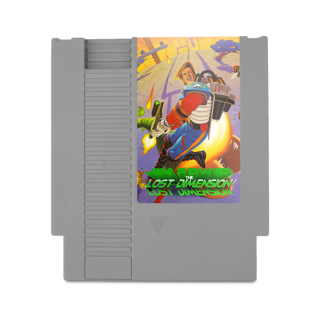 JIM POWER: THE LOST DIMENSION - NES COMPATIBLE GAME [STRICTLY LIMITED GAMES]