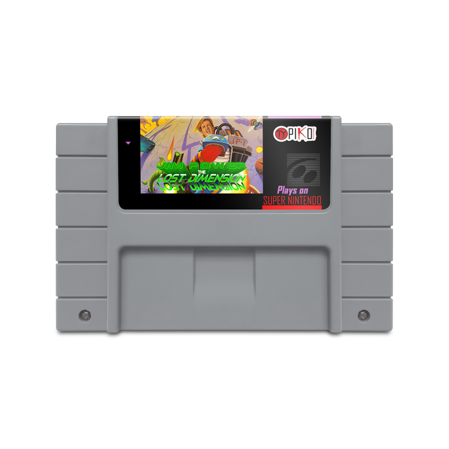 JIM POWER: THE LOST DIMENSION - SNES COMPATIBLE GAME (NTSC) [STRICTLY LIMITED GAMES]