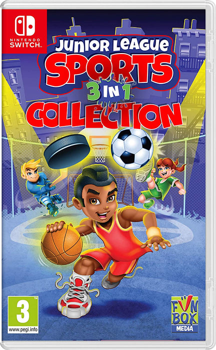 Junior League Sports 3-in-1 Collection (PEGI Import : Plays in English) - Nintendo Switch