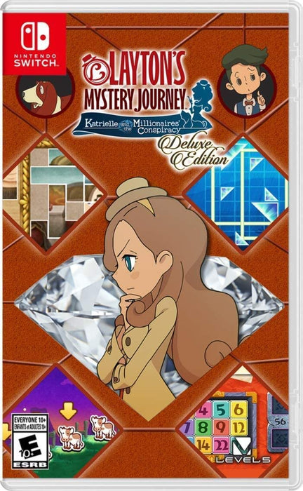 Laytons Mystery Journey Katrielle and the Millionaires Conspiracy [Deluxe Edition] - SWITCH